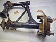 V1-4 Rear End Swing Arm W Brake Back 85 Honda Atc 250 Atc250 Big Red Free Ship