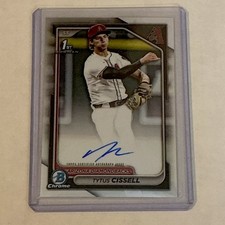 2024 Bowman Draft Tytus Cissell 1st Chrome Auto #CPA-TC Arizona Diamondbacks