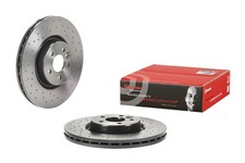 2x BREMBO Bremsscheibe XTRA LINE - Xtra 09.9586.1X für VOLVO V70 3 135 V60 1 155