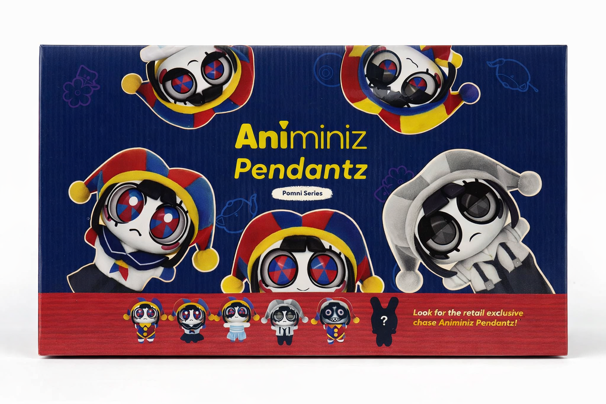 1x Pomni Series The Amazing Digital Circus Animiniz Pendantz