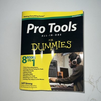 Pro Tools All In One by Jeff Strong (2012, Trade Paperback) 3rd Edition
