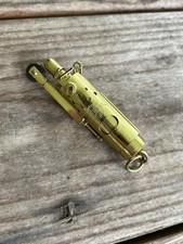 Vintage Harley-Davidson WWI Trench Lighter - Solid Brass - Bar and Shield