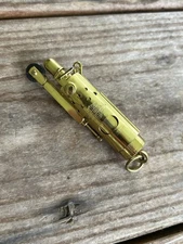 🔥 Vintage Harley-Davidson WWI Trench Lighter - Solid Brass - Bar and Shield