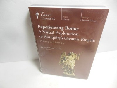 Great Courses Experiencing Rome: A Visual Exploration DVD & Guidebook NEW SEALED