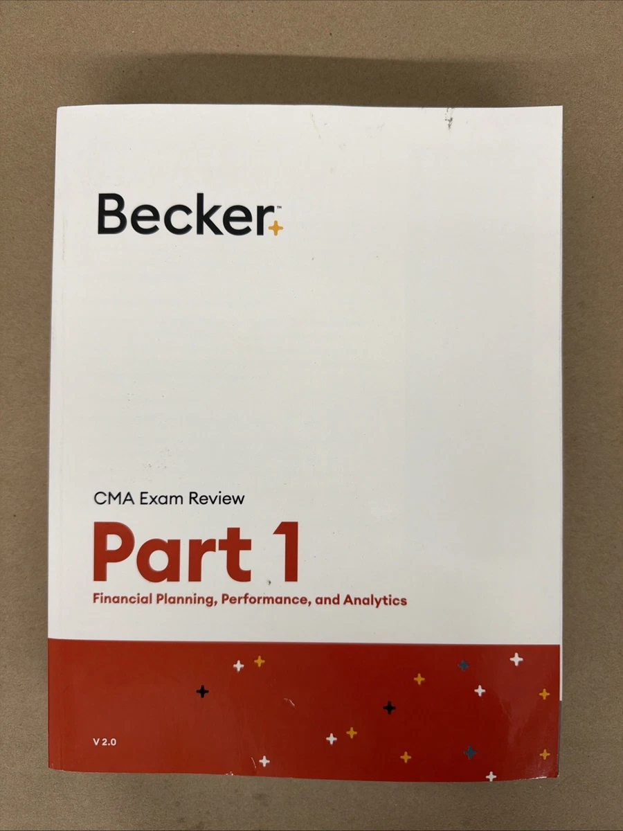 語学・辞書・学習参考書 Becker CMA Exam Review Part 1 & 2 Cma Review for sale | eBay