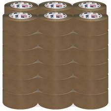 P PERFECTAPE PERFECTAPE Heavy Duty Packing Tape 36 Rolls, Brown, 1.88" x 60Y