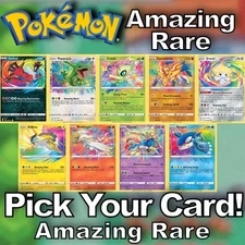 Pokemon Amazing Rare : PICK YOUR CARD! SWSH Era Holo Rare NM Huge Selection