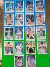 1990 Leaf Baseball Lot of 18 Thomas,Sosa RC + Walker,Deion,Bonds,Belle,Mattingly