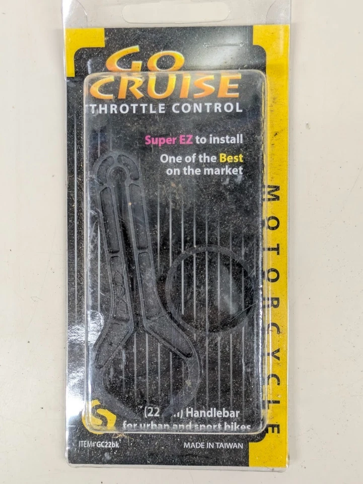 Control de crucero con bloqueo de acelerador universal para motocicleta Go Cruise para manillar de 7/8" Foto 2 de 4