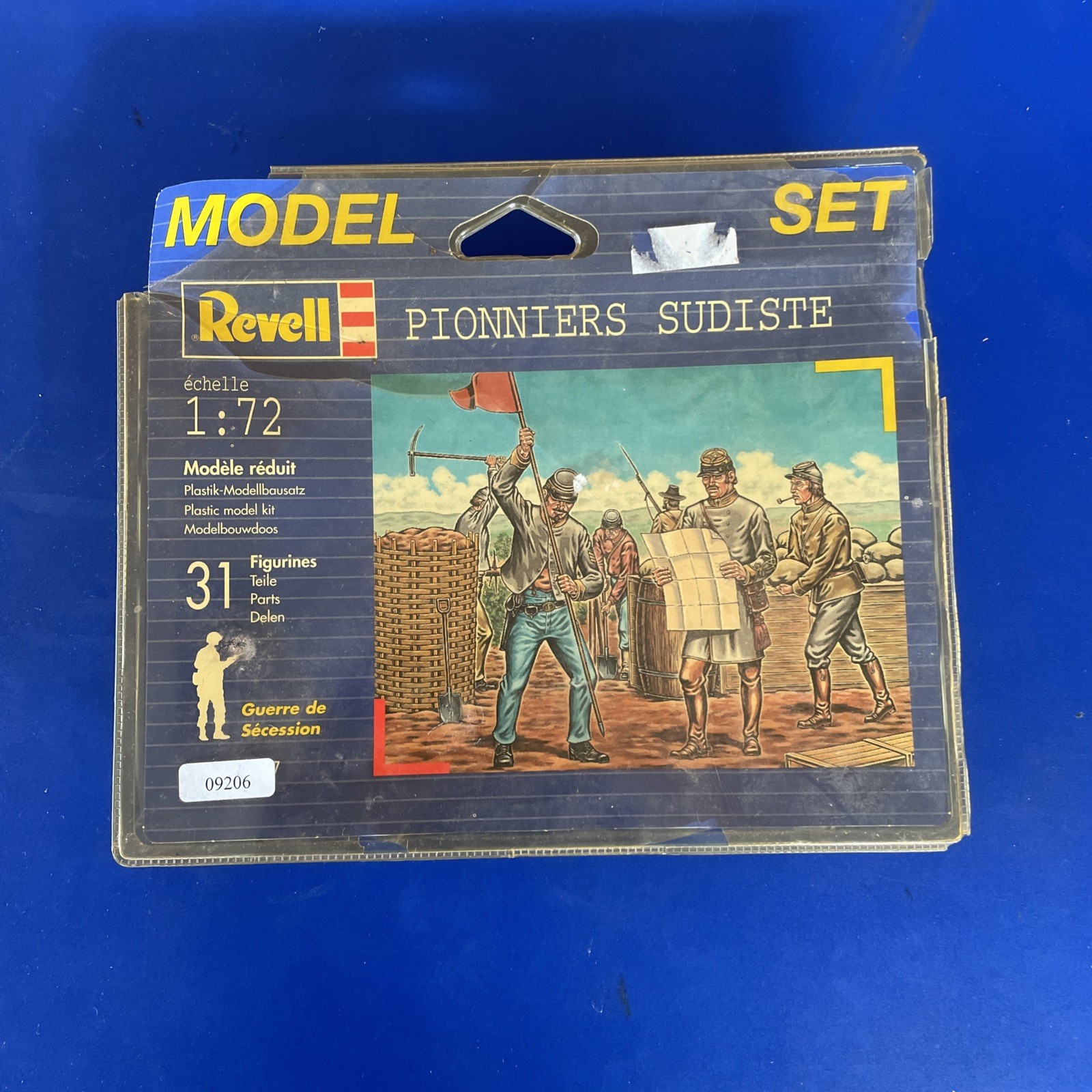 Revell 1/72 Rare Pionniers Sudiste (Confederate Pioneers) 09206 Sealed