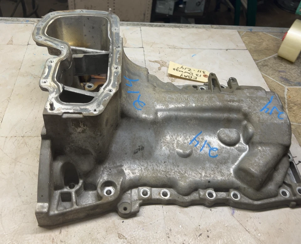 2013-23 DODGE RAM 1500 11-15 DURANGO GRAND CHEROKEE 3.6L Upper Oil Pan Assembly - Image 4 of 4