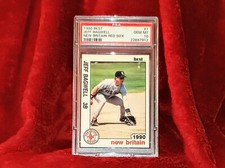 JEFF BAGWELL 1990 BEST #7 NEW BRITAIN MINORS ROOKIE RC PSA 10 🔥MLB HOF