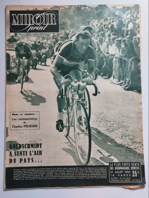 Document Original 1950 - Les Vainqueurs Du Tour De France 1903 à 1950 - Dépliant Rare Photos