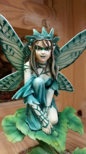 DRAGONSITE FAIRYSITE FAIRY ELFEN FEES FATA LINDA RAVENSCROFT VERDURE FAE LE RARE - Picture 7 of 11