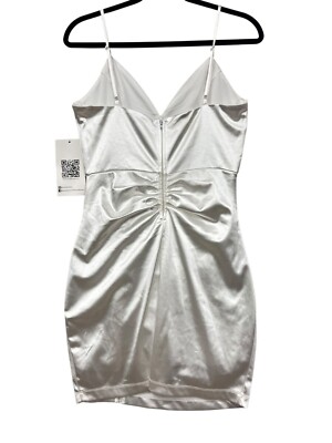 satin scrunch dress Stretch-Satin Ruched Maxi Dress