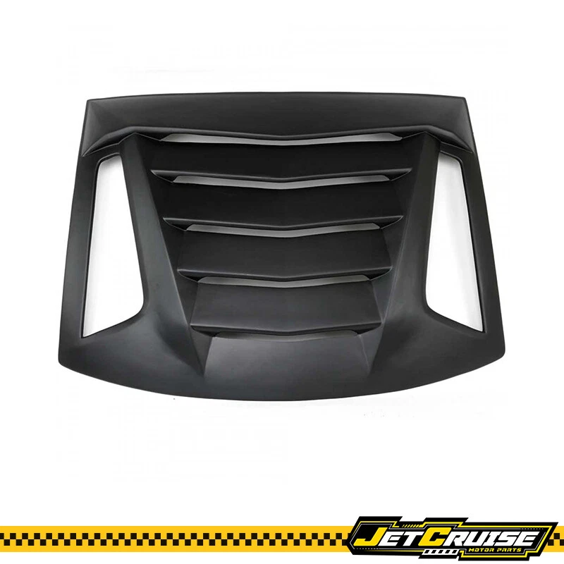 Se adapta a 11-23 Dodge Charger Ikon V2 tipo ventana trasera persiana parasol cubierta ABS Foto 3 de 4