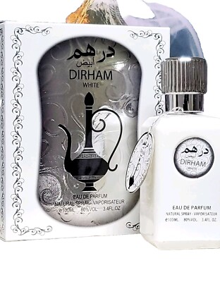 perfumes DIRHAM WHITE for Man & women  100ml3.4fl.oz long lasting natural spray