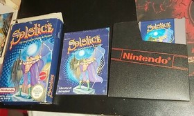 Solstice NES MATTEL ITALIAN NINTENDO COMPLETE MANUAL EVERYTHING NEAR PERFECT 