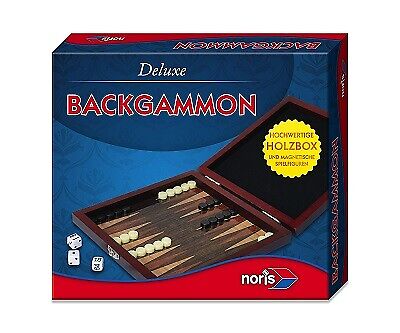 Thumbnail - Noris 606108004 - Classic Games - Deluxe Reisespiel Backgammon - Neu