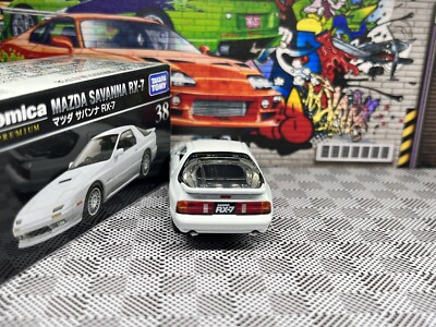 美品✨トミカ MAZDA SAVANNA RX-7 38 Takara Tomy / Tomica Premium No.38 Mazda Savanna RX-7 FC3S