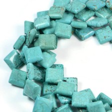 Semi-Precious beads Turquoise 14mm Gemstone Jewellery Making 15.5 Inch Strand