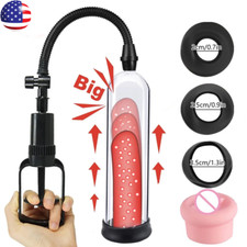 Vacuum Penis Pump for Male ED Enhancement Erectile Enlargement Penis Enlarger BG
