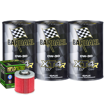 Wartungsset Öl Bardahl XT4R 0W30 Filter Für Jawa 660 CZ Sportard 2013-2015