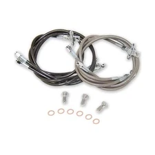 STREAMLINE +1" FRONT BRAKE LINES LINE KIT ATV CLEAR KTM 450XC 525XC 2008-2011