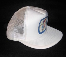 VINTAGE 1984 Los Angeles LA Olympics UNITED AIRLINES Hat / Cap