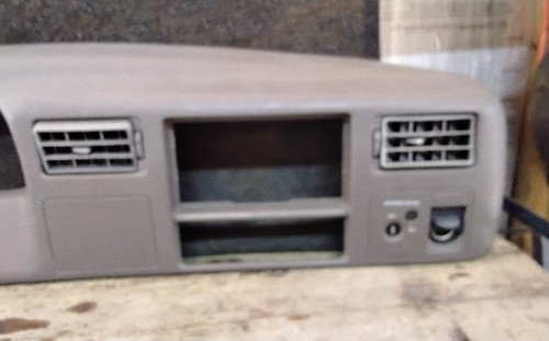 1999-2004 FORD F250/350 DASH INSTRUMENT GAUGE CLUSTER ASSEMBLY PANEL OEM TAN - Picture 8 of 21