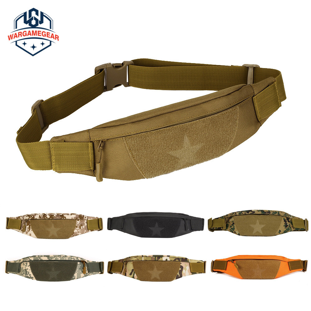 Lightweight Belt Waist Pack,Fanny Pack Waist Bag Camping Running Hiking Zip Bag