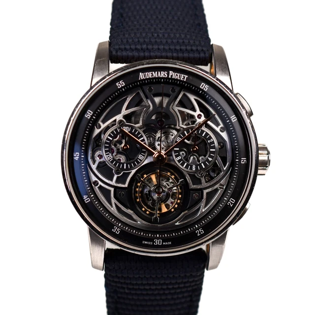 Audemars Piguet Code 11.59 26399CR.OO.D002CR.01 Skeleton Flyback Tourbillon Auto