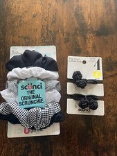 Lot of 2 packs Scunci Hair Accessories 2 pc  6pc total 8 pieces