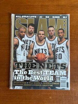 NBA SLAM MAGAZINE MAGAZIN #60 MAI 2002 NETS ALL STAR GAME KOBE BRYANT TMAC