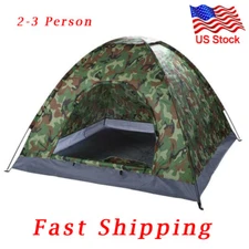 10'x30' Outdoor Camping Dome Tent Lightweight Waterproof Tent For 2-3 Person
