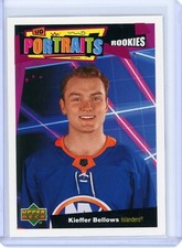 2020-21 Upper Deck Series 1 Kieffer Bellows UD Rookie Portrait New York Islander