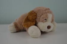 Russ Berrie Baxter Puppy Dog Plush Stuffed Animal Tan Brown White Item 9277