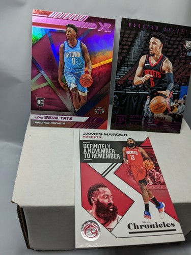 Lot (3) 2020 21 Panini NBA Jae'Sean Tate Kenyon Harden Rookie RC Houston Rockets - Bild 2 von 4