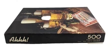 Vintage Springbok Ahhh! 500 Jigsaw Puzzle Budweiser Hallmark Inc 1982 Compleat