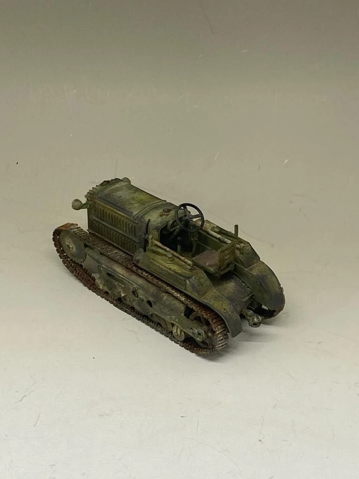 Italian Old Tank Trattore Oci 1/35 Resina Kit Stampo Criel Model - Immagine 3 di 3