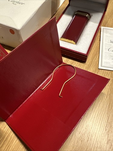 Cartier Lighter - Cartier & 3 Golds. In Box! And Extra Flints. Stunning! - Picture 6 of 10