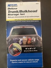 Highland 95010 Bulkhead or Trunk Cargo/Storage Net, NEW