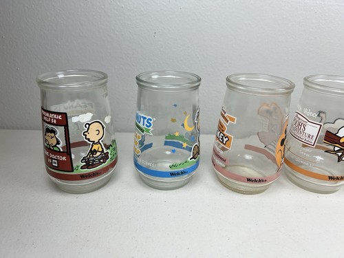 Lot of 8 - Vintage Jelly Juice Jar Warner Bros Turner Disney Snoopy READ - Picture 11 of 16