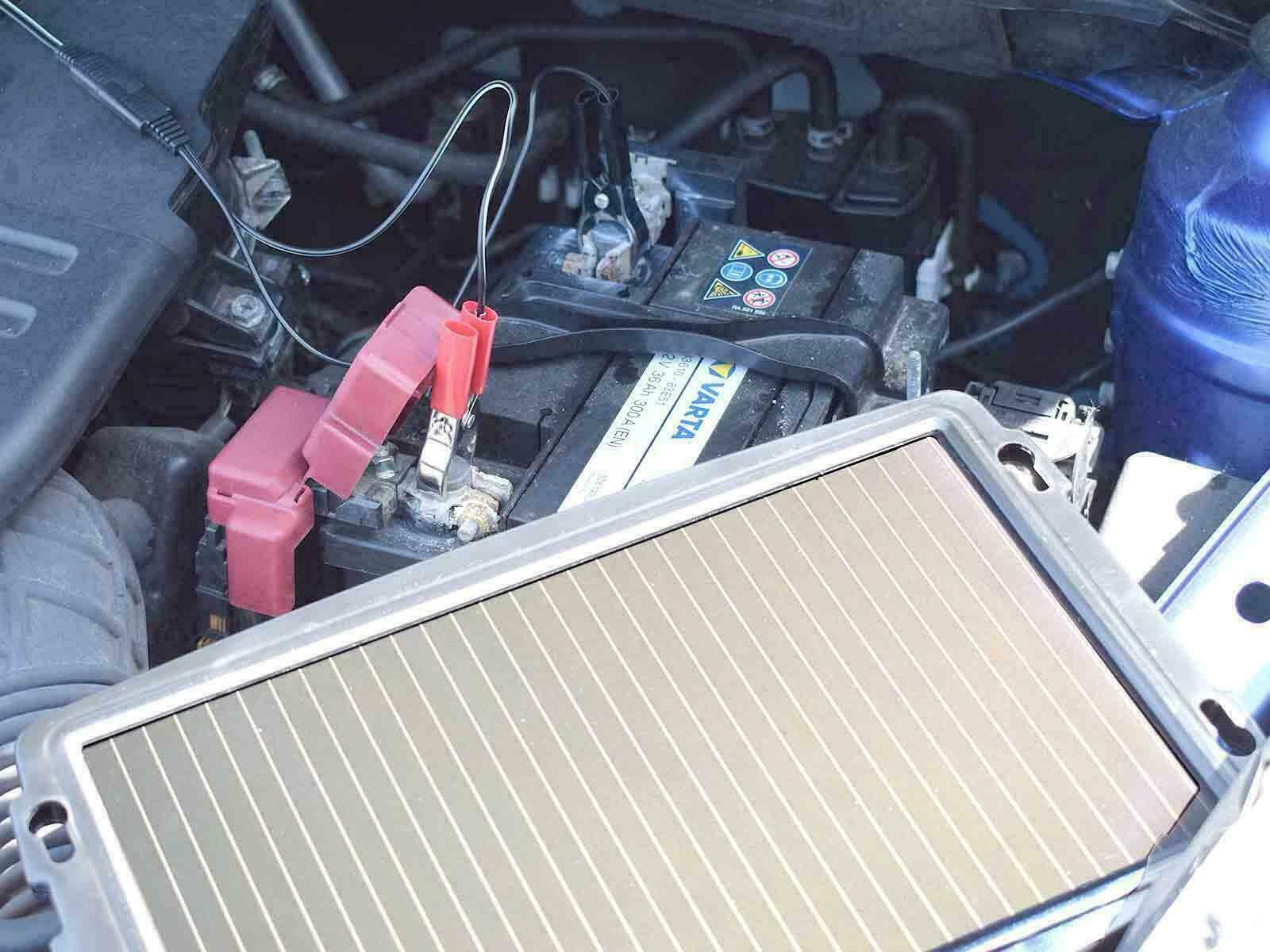 AA Car Battery Solar Battery Charger EOBD Trickle Charger Maintainer AA