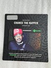 2017 Starbucks Card Chance The Rapper Rare LIMITED Edition Spotify Music New