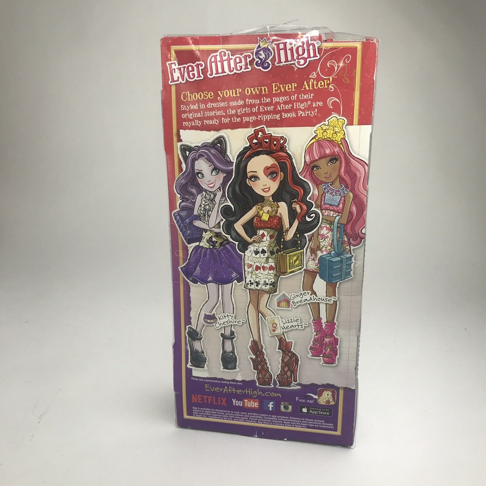 Ever After High Lizzie Hearts, Brinquedo Mattel Nunca Usado 90343780