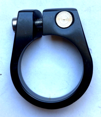 31,8 mm Leichtmetall-Inbusschlüsselschraube Fahrrad Sattelstütze Klemme schwarz