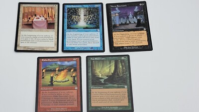 5 Sanctuary Enchantment - Apocalypse - 1x of each - MP-NM - Sets - Magic MTG FTG