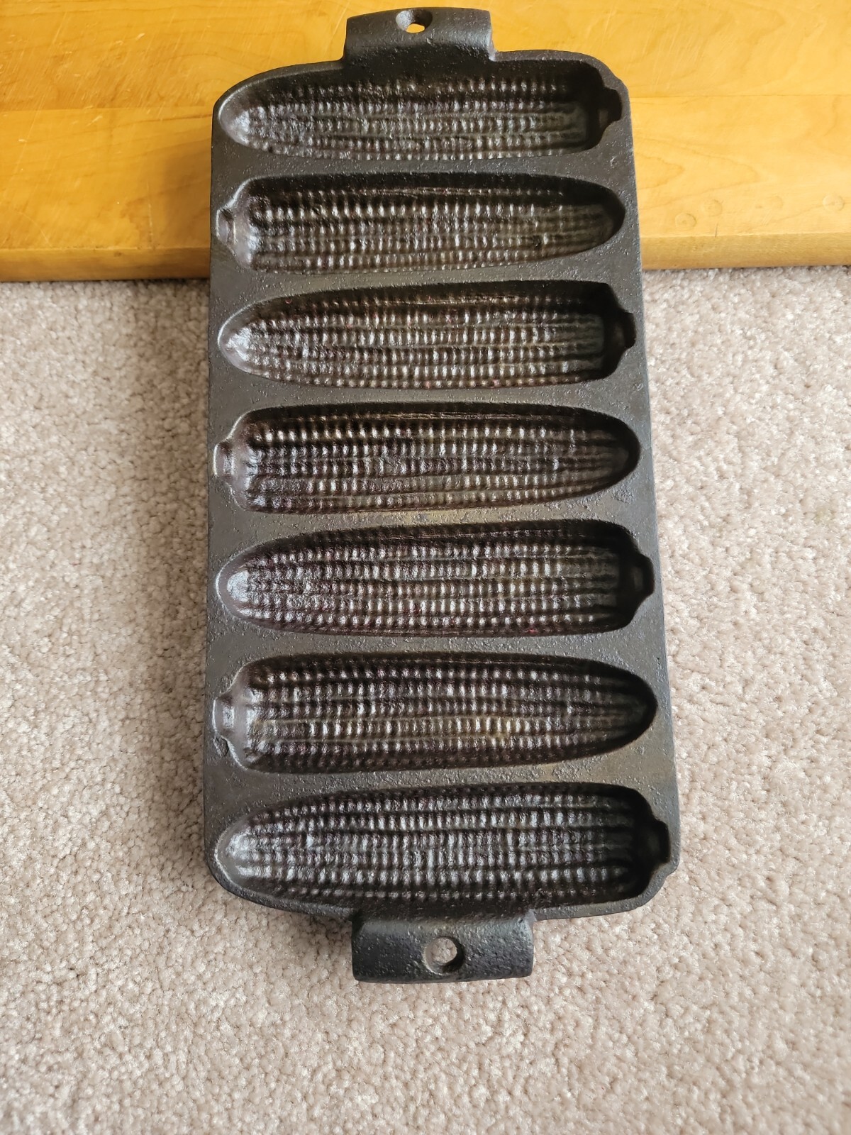 Vintage Martin Stove & Range Cast Iron Corn Stick Pan Fully Restored