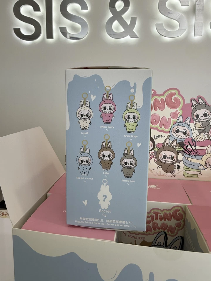 NEW AUTHENTIC LABUBU MONSTERS EXCITING MACARON VINYL SINGE BLIND BOX - Image 4 of 4